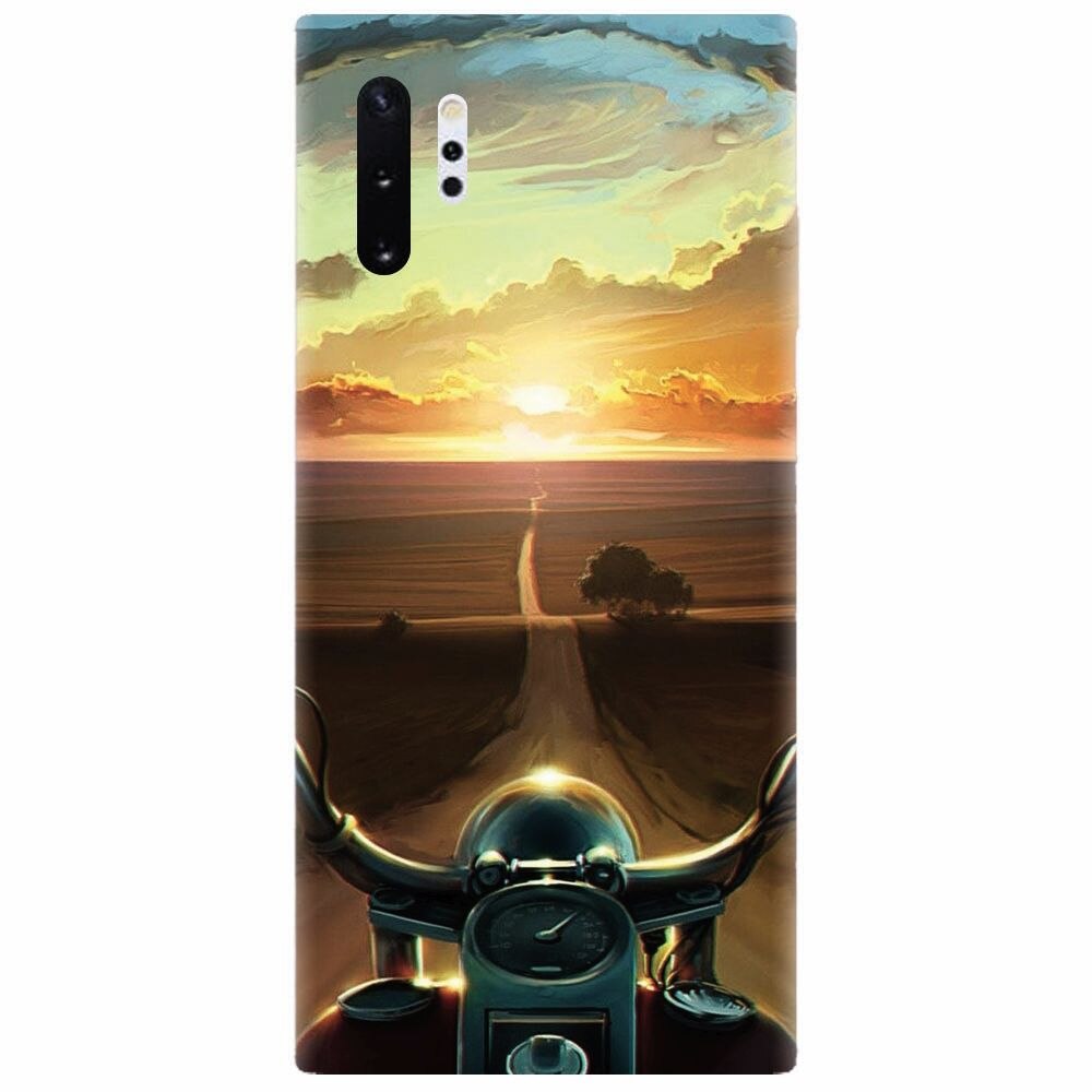 Husa silicon pentru Samsung Galaxy Note 10 Plus, Country Road