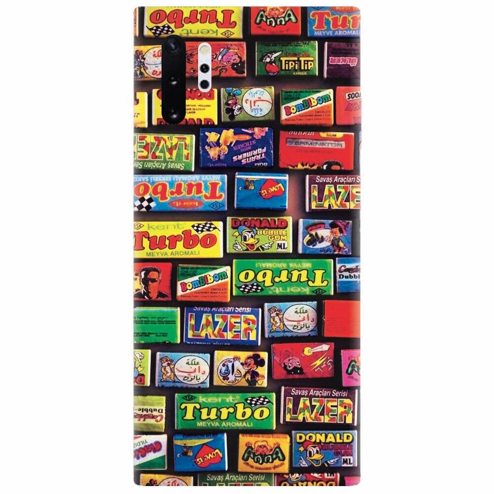 Husa silicon pentru Samsung Galaxy Note 10 Plus, Chewing Gum Turbo