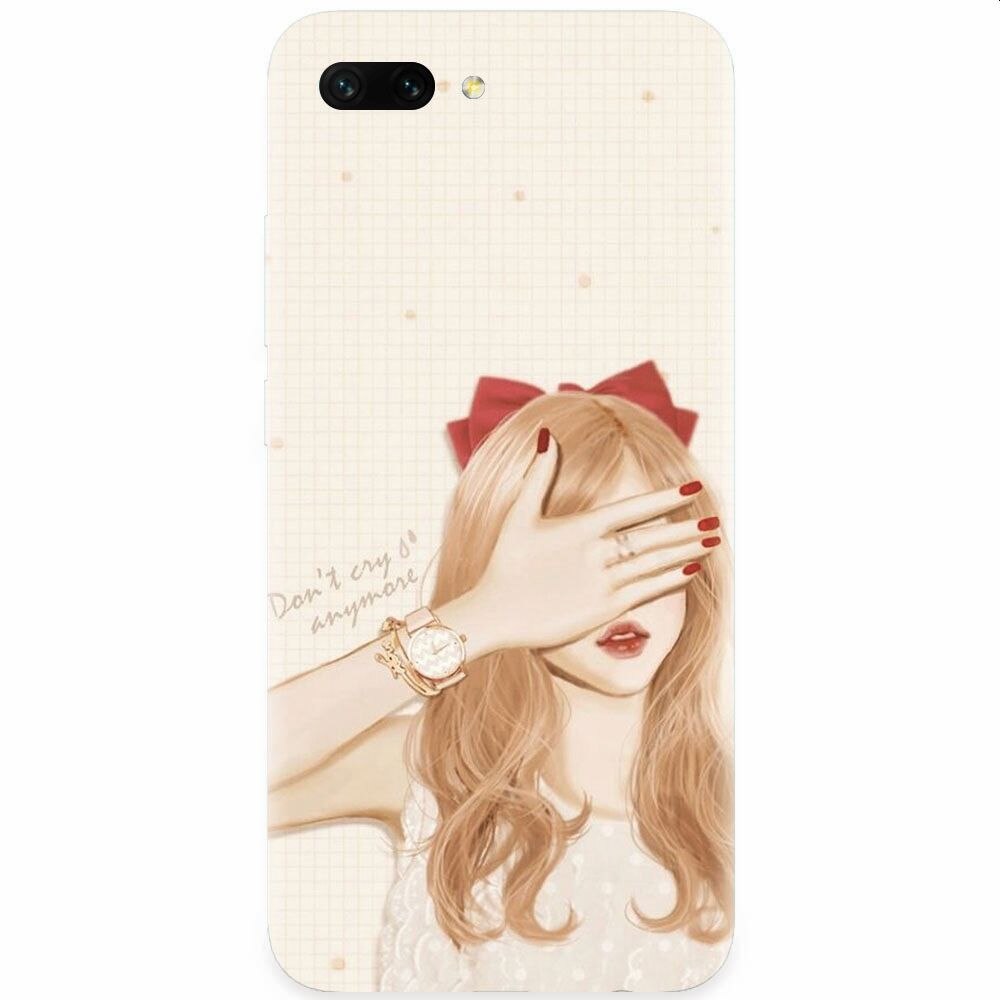 Husa silicon pentru Honor 10, Dont Cry Anymore