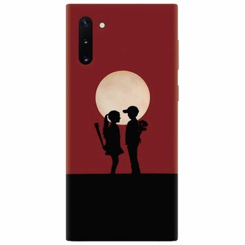 Husa silicon pentru Samsung Galaxy Note 10, Boy Girl Love Story Husa silicon pentru Samsung Galaxy Note 10, Boy Girl Love Story