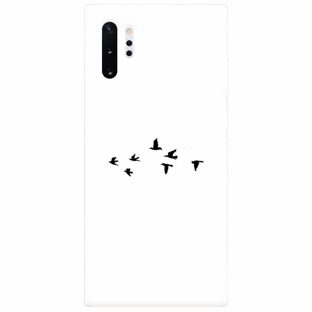 Husa silicon pentru Samsung Galaxy Note 10 Plus, Birds