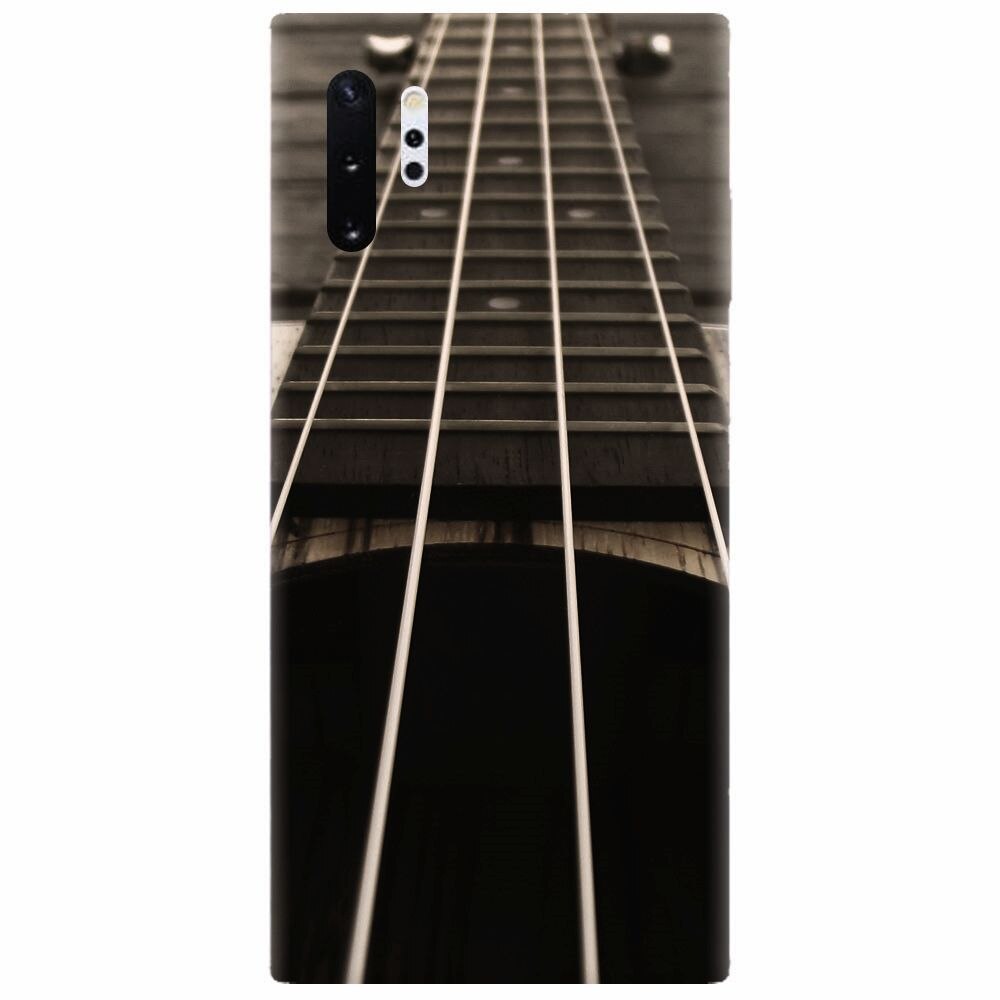 Husa silicon pentru Samsung Galaxy Note 10 Plus, Bass Guitar