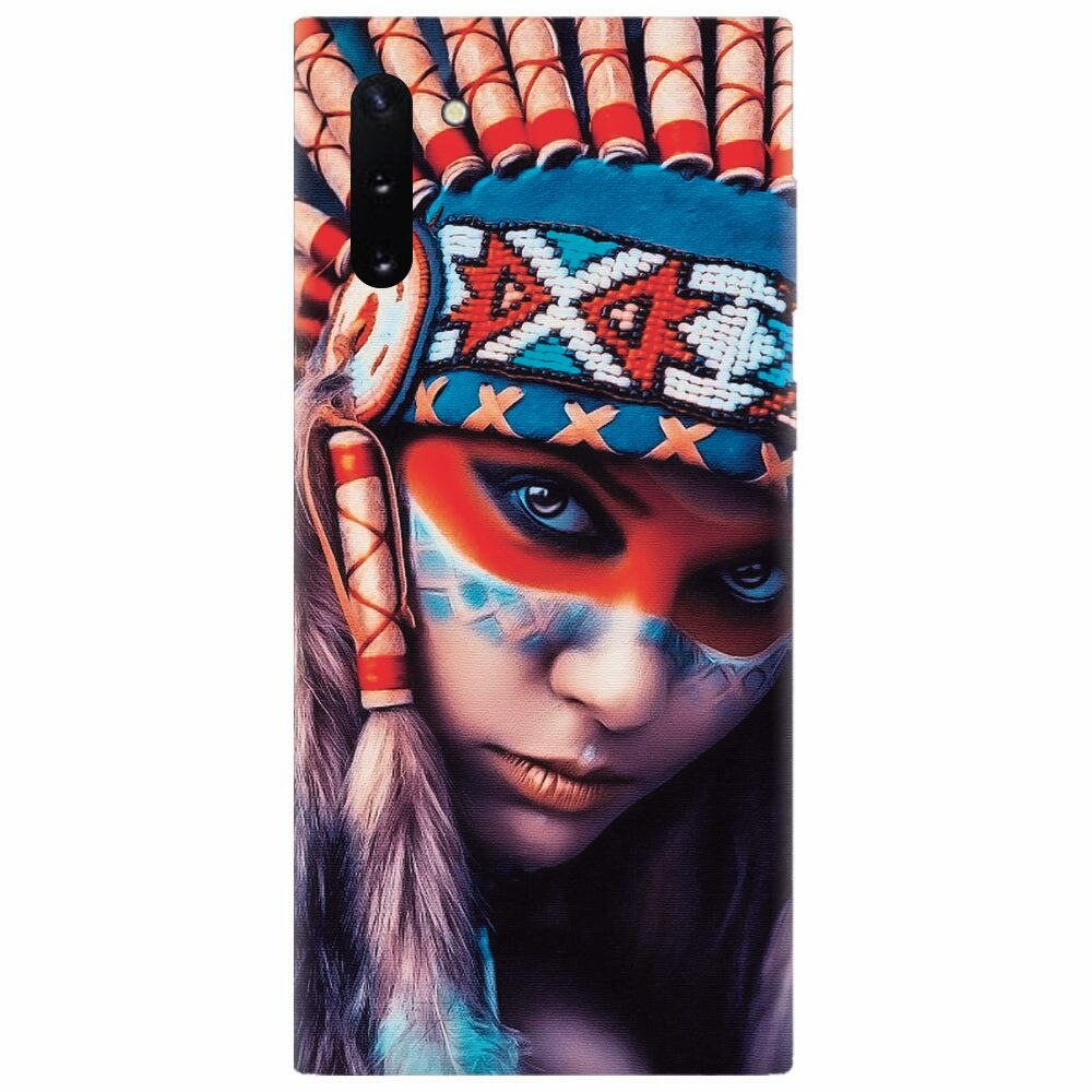 Husa silicon pentru Samsung Galaxy Note 10, Attractive Girl Model