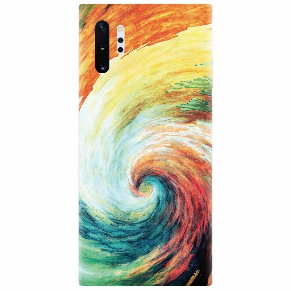 Husa silicon pentru Samsung Galaxy Note 10 Plus, Big Wave Painting