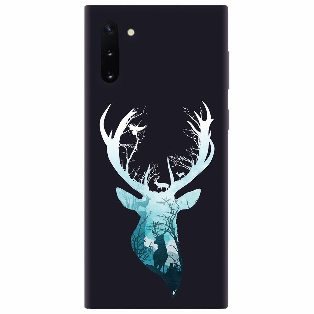 Husa silicon pentru Samsung Galaxy Note 10, Cerb