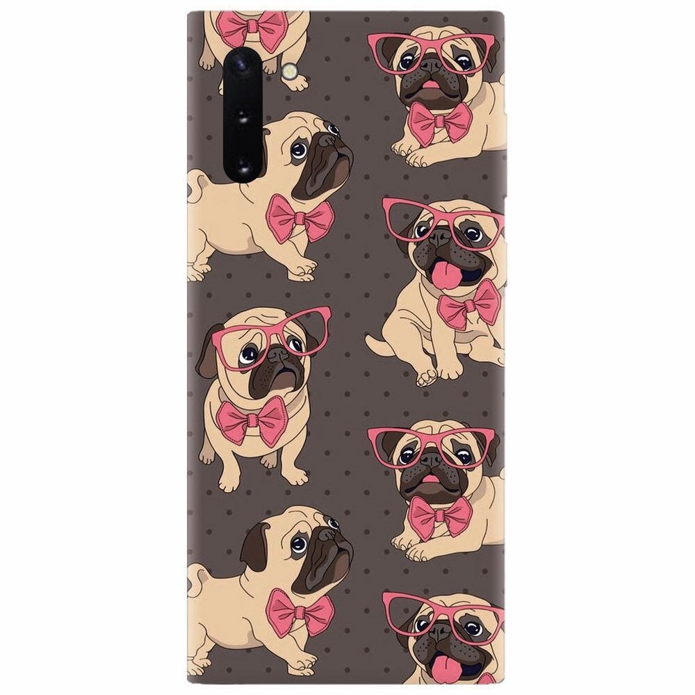Husa silicon pentru Samsung Galaxy Note 10, Pretty Puppy