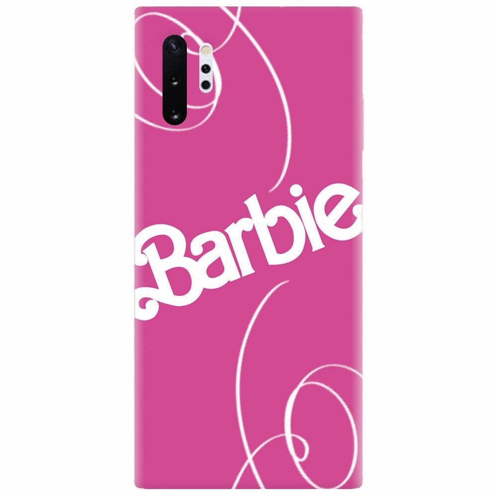 Husa silicon pentru Samsung Galaxy Note 10 Plus, Barbie