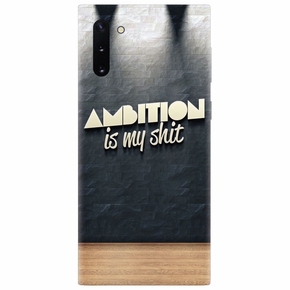 Husa silicon pentru Samsung Galaxy Note 10, Ambition