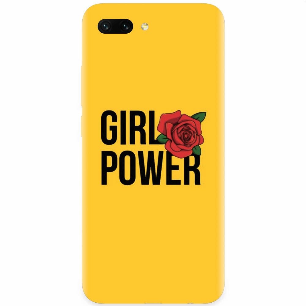 Husa silicon pentru Honor 10, Girl Power
