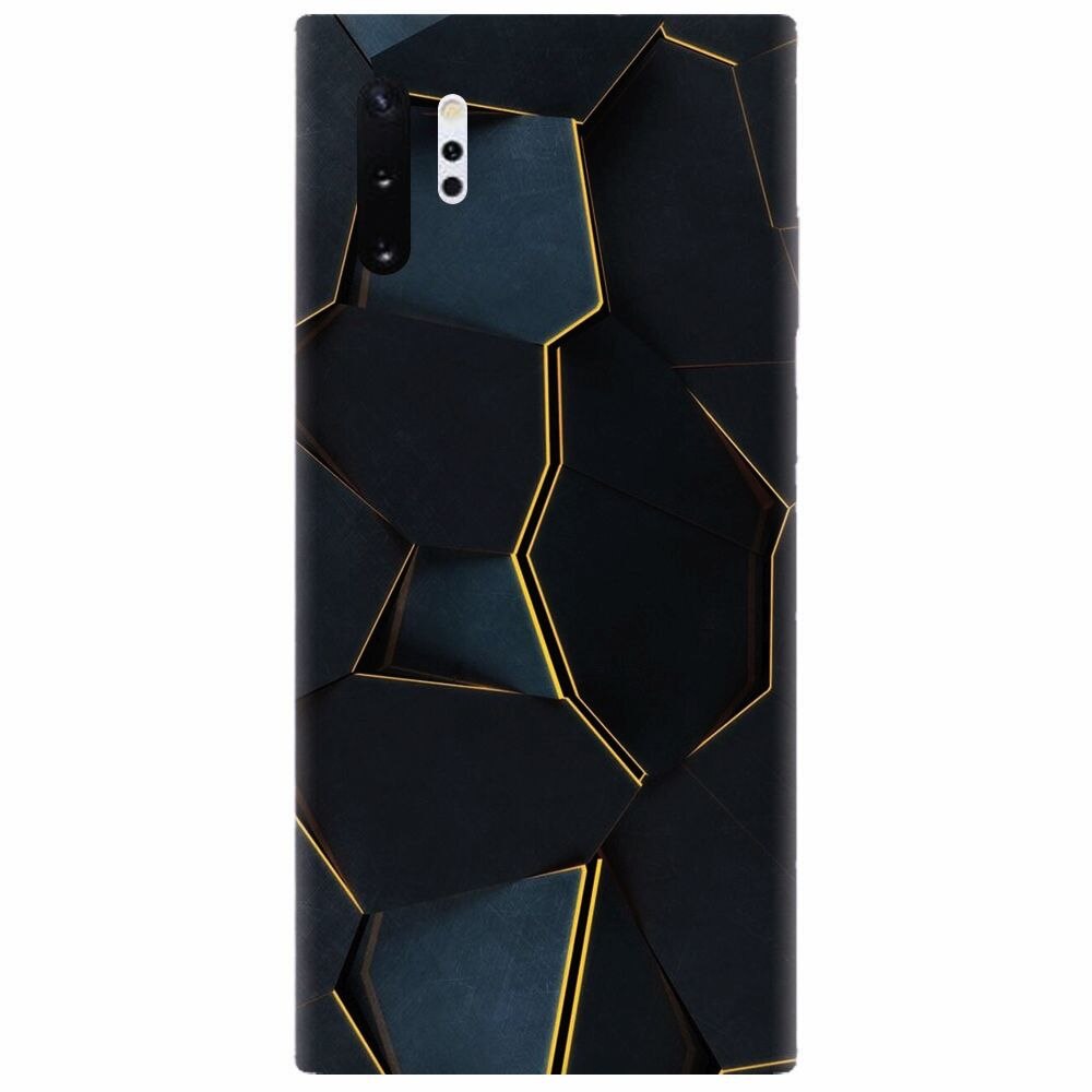 Husa silicon pentru Samsung Galaxy Note 10 Plus, Abstract Draw