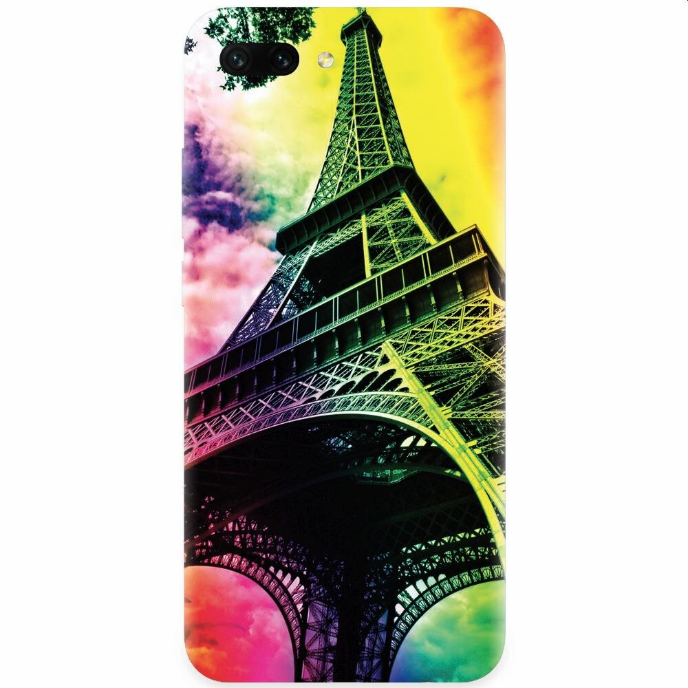 Husa silicon pentru Honor 10, Eiffel Tower 002