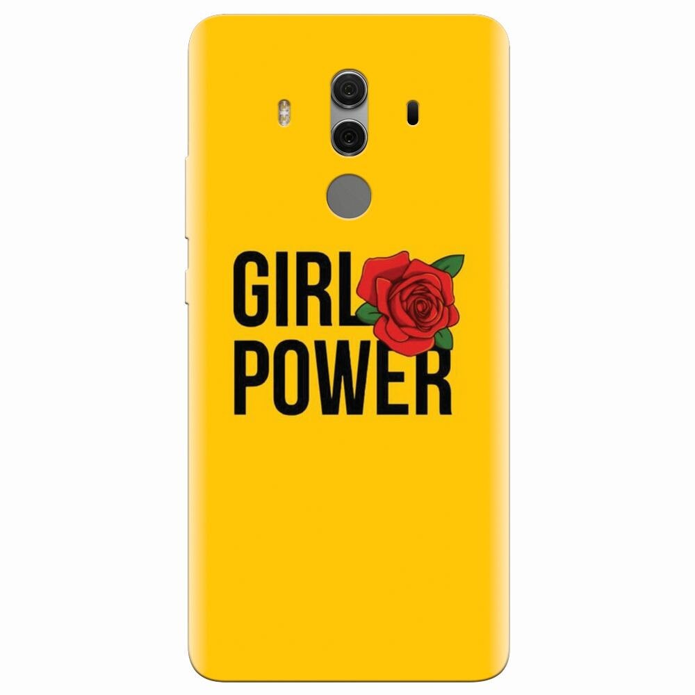 Husa silicon pentru Huawei Mate 10 Pro, Girl Power