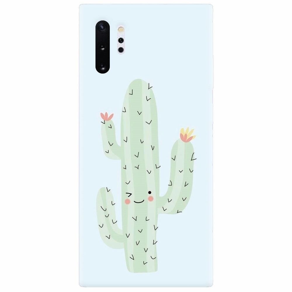 Husa silicon pentru Samsung Galaxy Note 10 Plus, Cactus