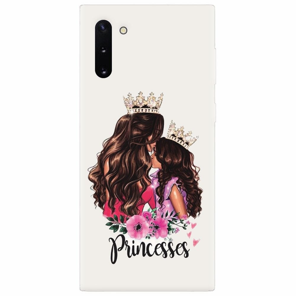 Husa silicon pentru Samsung Galaxy Note 10, Princesses