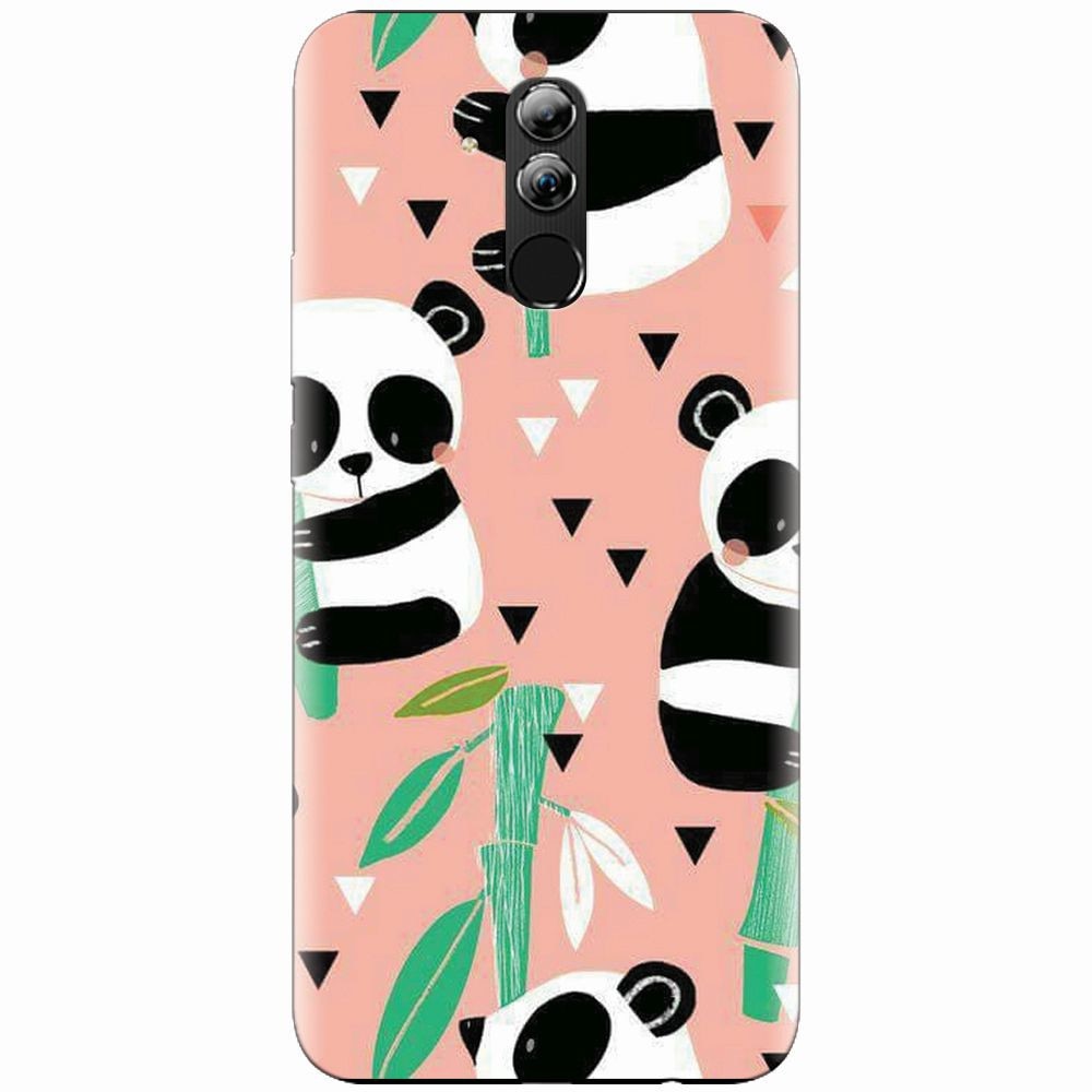 Husa silicon pentru Huawei Mate 20 Lite, Baby Panda 001