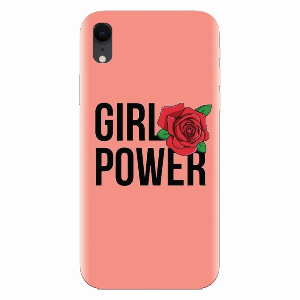 Husa silicon pentru Apple Iphone XR, Girl Power 2