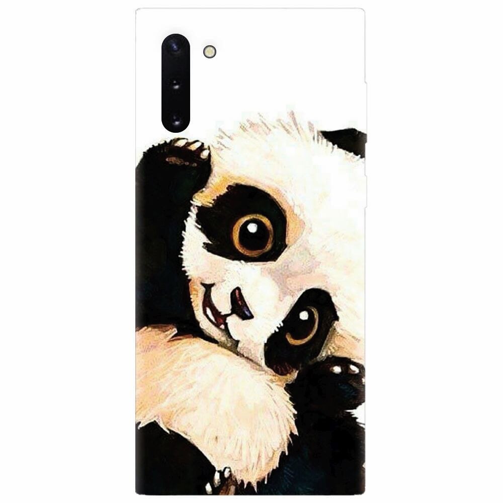 Husa silicon pentru Samsung Galaxy Note 10, Baby Panda 002