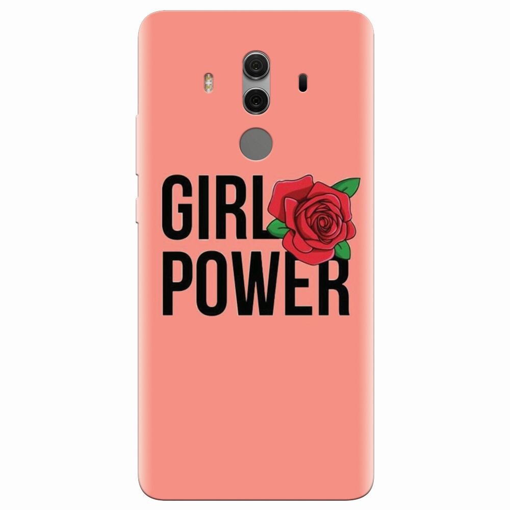 Husa silicon pentru Huawei Mate 10 Pro, Girl Power 2