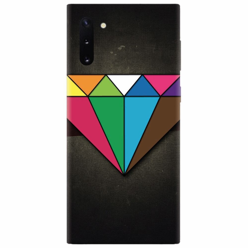 Husa silicon pentru Samsung Galaxy Note 10, Colorful Diamond