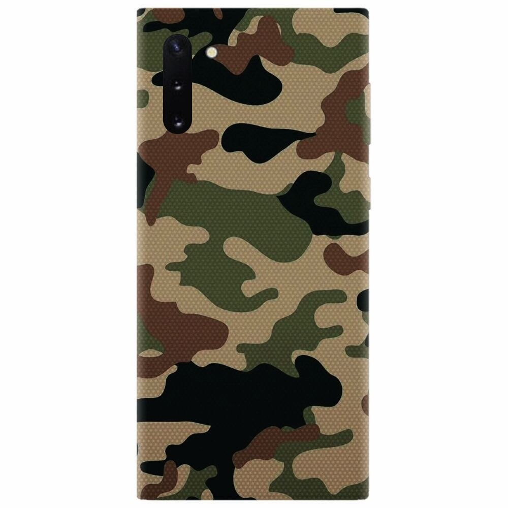 Husa silicon pentru Samsung Galaxy Note 10, Camuflaj