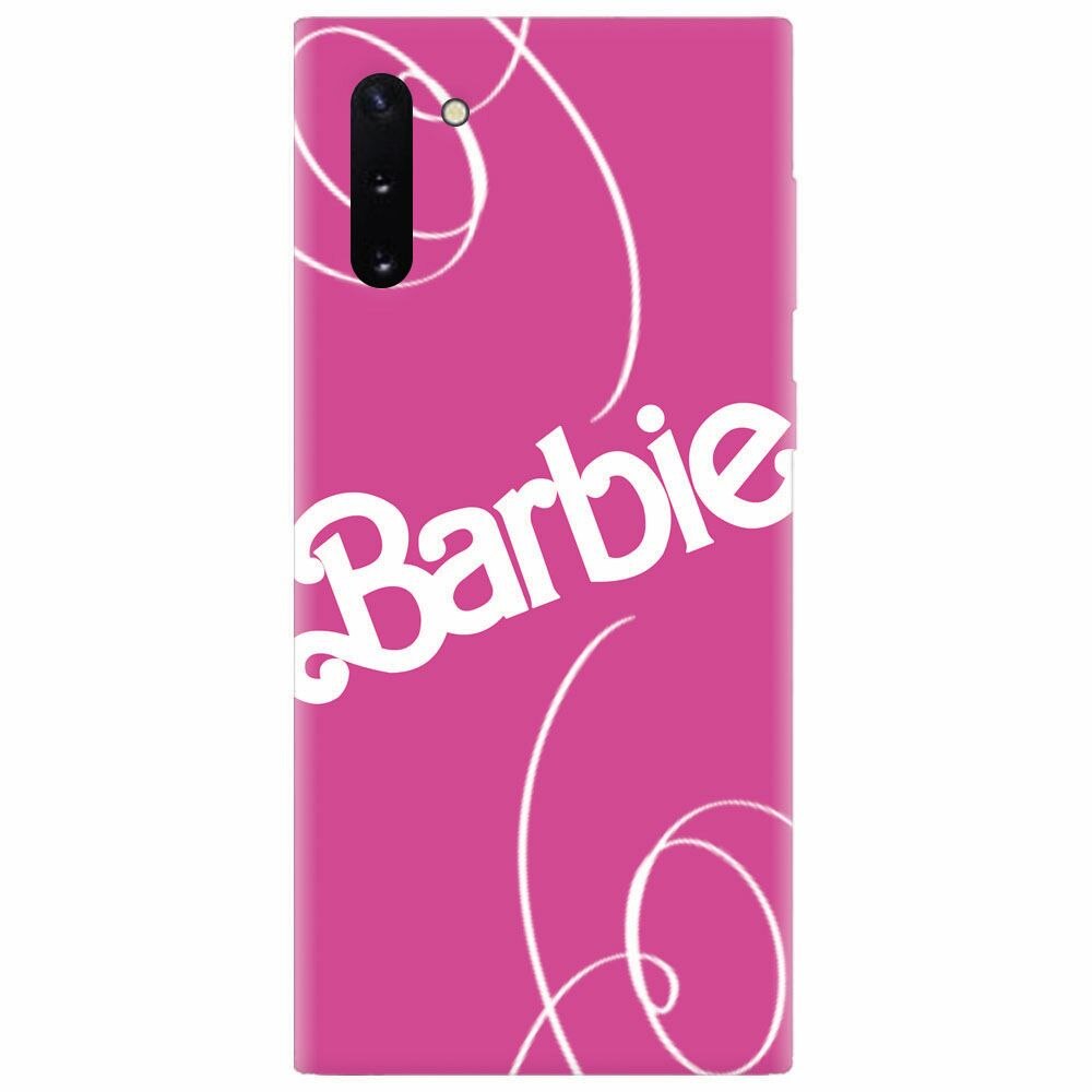 Husa silicon pentru Samsung Galaxy Note 10, Barbie