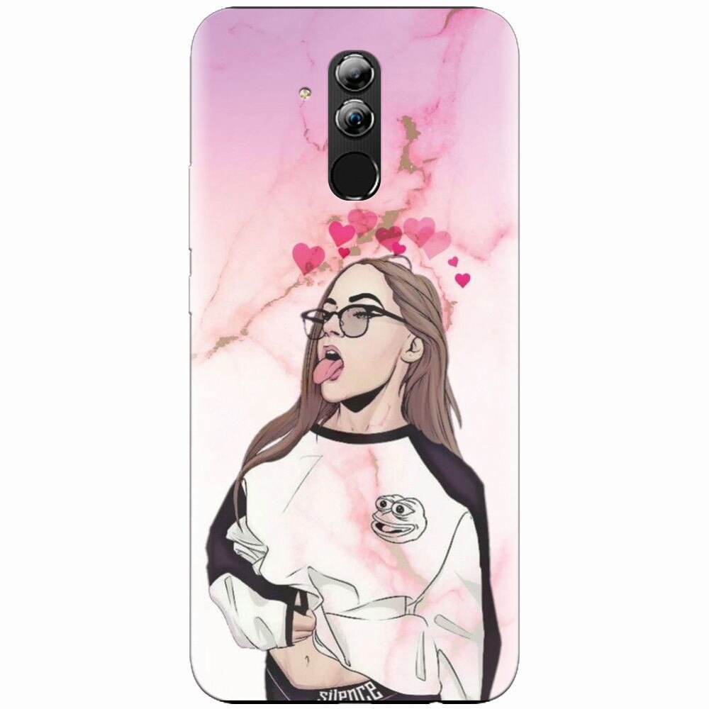 Husa silicon pentru Huawei Mate 20 Lite, Bad Girl