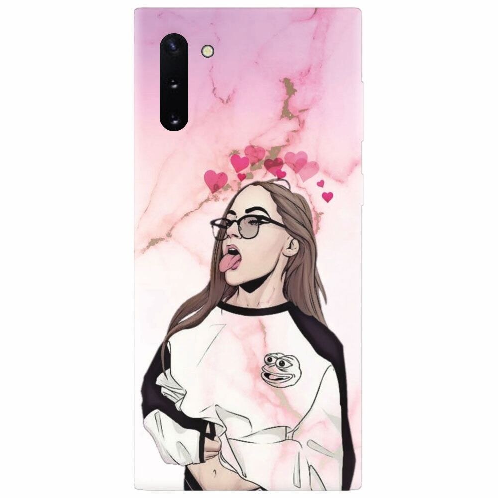 Husa silicon pentru Samsung Galaxy Note 10, Bad Girl