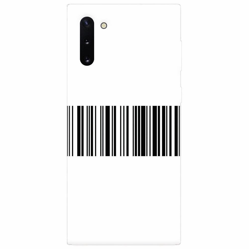 Husa silicon pentru Samsung Galaxy Note 10, Bar Code