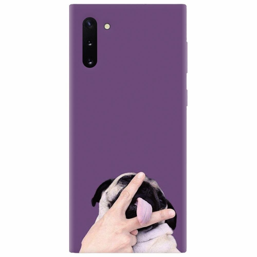 Husa silicon pentru Samsung Galaxy Note 10, Cute Dog 2