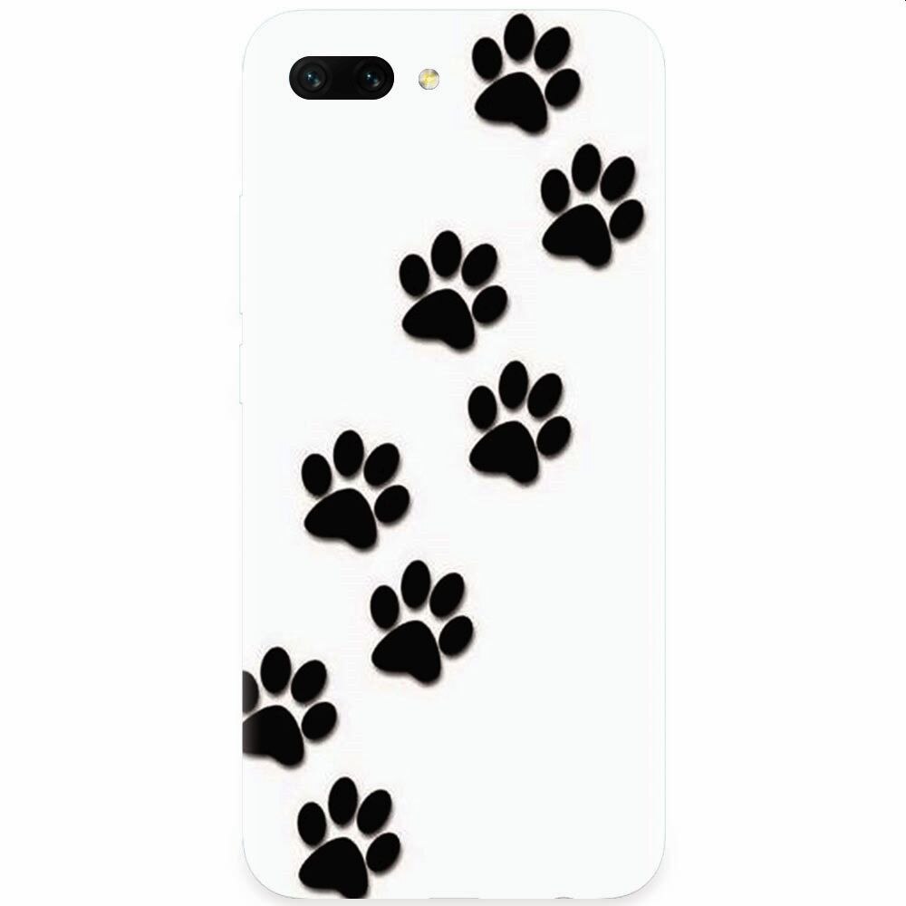 Husa silicon pentru Honor 10, Dog Mark