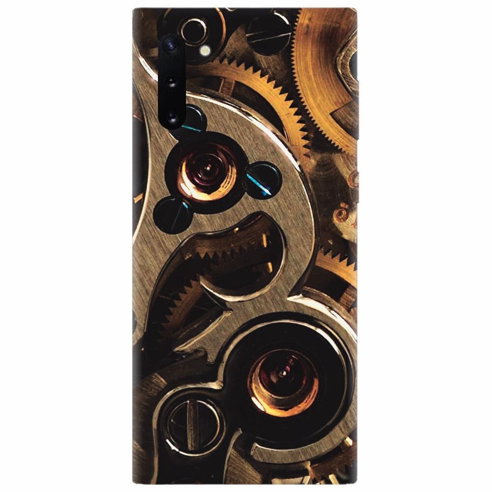 Husa silicon pentru Samsung Galaxy Note 10, Clock Mechanism