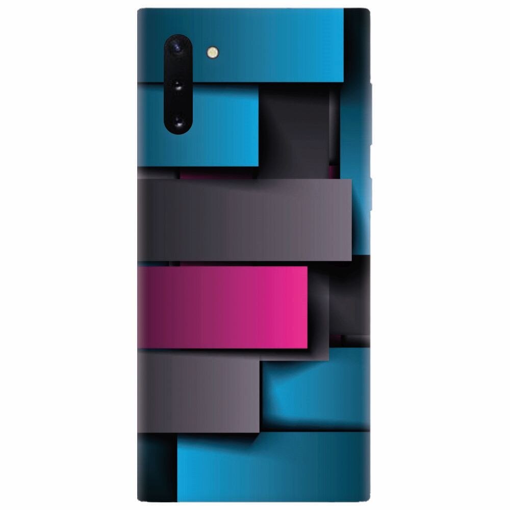 Husa silicon pentru Samsung Galaxy Note 10, Cool Abstract