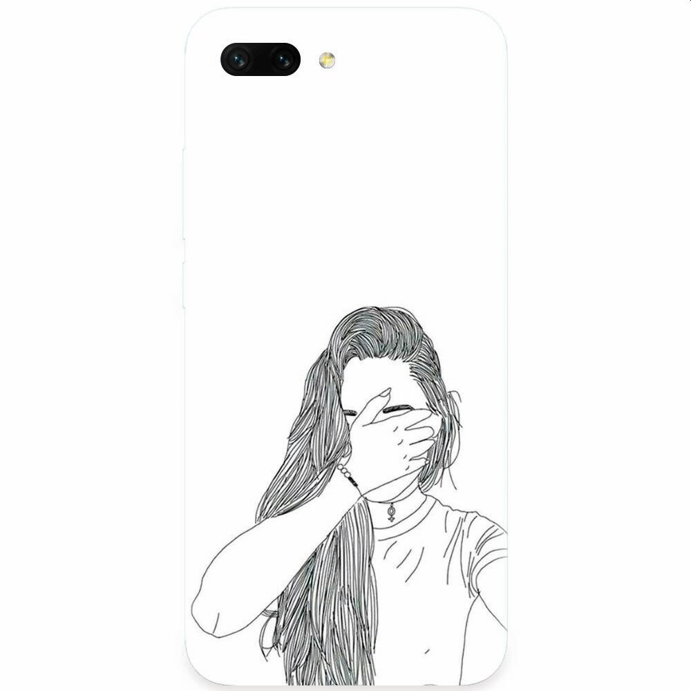 Husa silicon pentru Honor 10, Dont Look