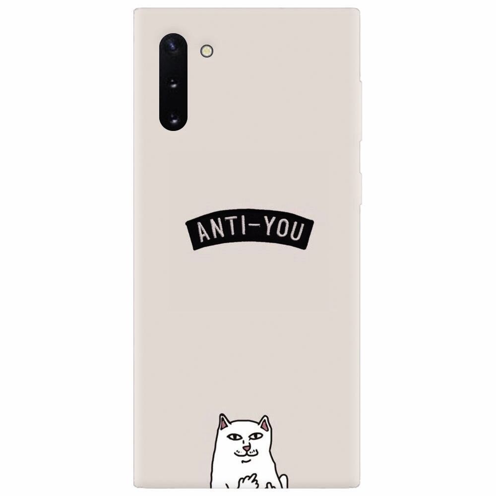 Husa silicon pentru Samsung Galaxy Note 10, Anti You