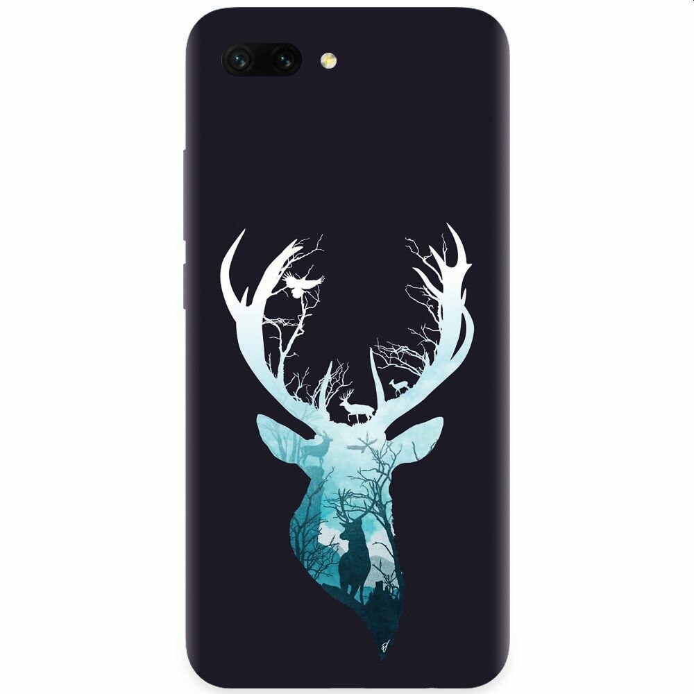 Husa silicon pentru Honor 10, Cerb