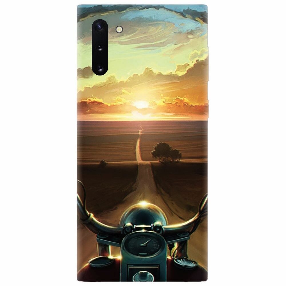 Husa silicon pentru Samsung Galaxy Note 10, Country Road