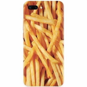 Husa silicon pentru Honor 10, Fries Husa silicon pentru Honor 10, Fries