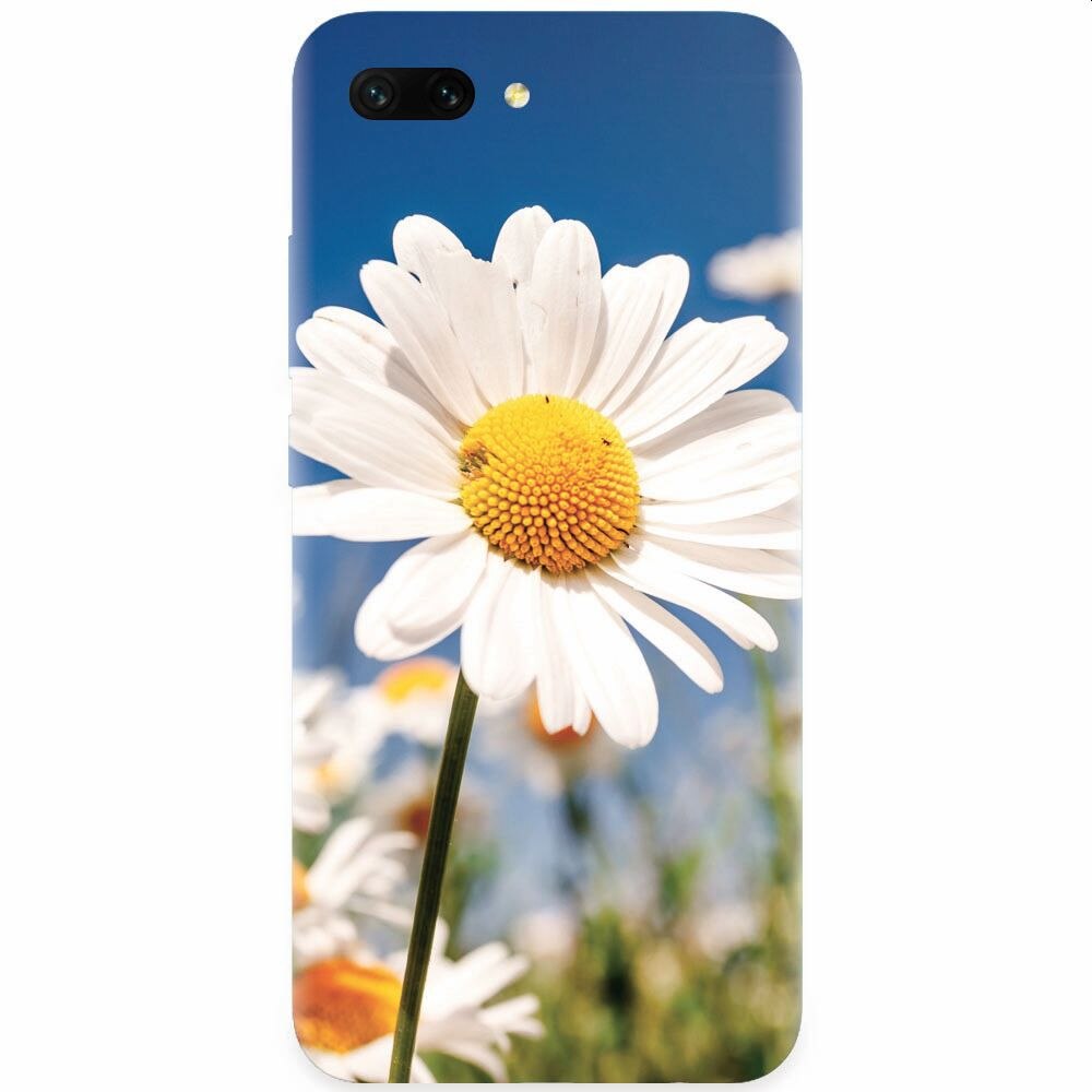 Husa silicon pentru Honor 10, Daisies Field Flowers