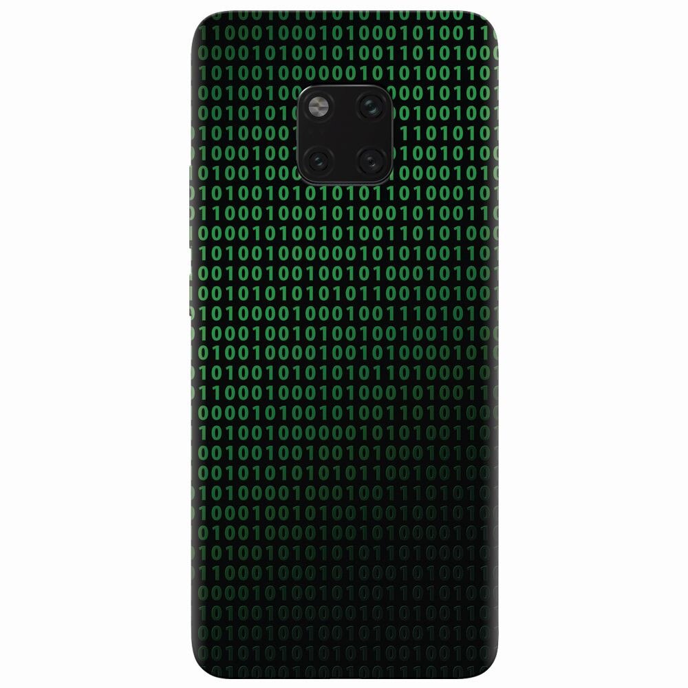 Husa silicon pentru Huawei Mate 20 Pro, Binary Code
