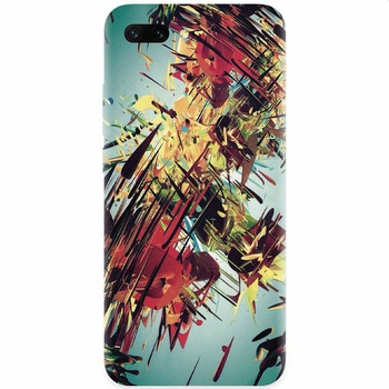 Husa silicon pentru Honor 10, Complex Abstract Colorful 3D Drawing Husa silicon pentru Honor 10, Complex Abstract Colorful 3D Drawing