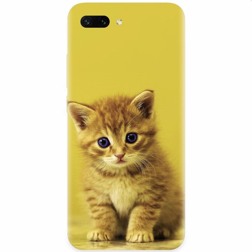 Husa silicon pentru Honor 10, Baby Kitten