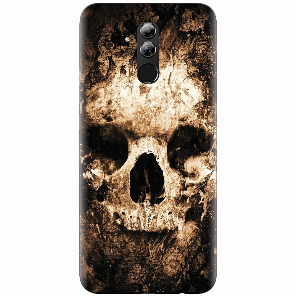Husa silicon pentru Huawei Mate 20 Lite, Zombie Skull