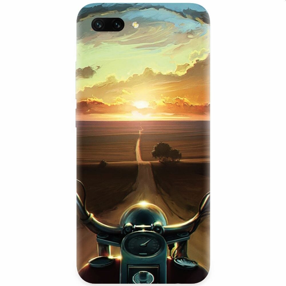 Husa silicon pentru Honor 10, Country Road