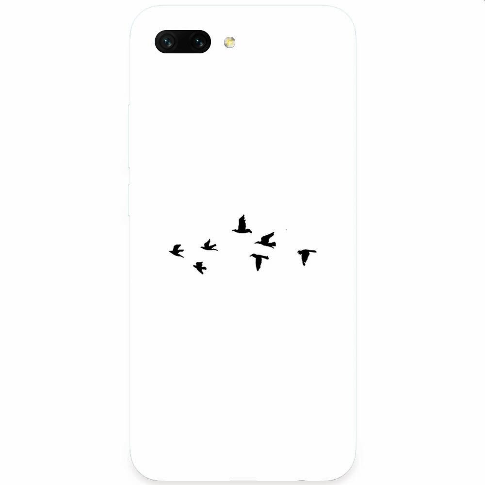 Husa silicon pentru Honor 10, Birds