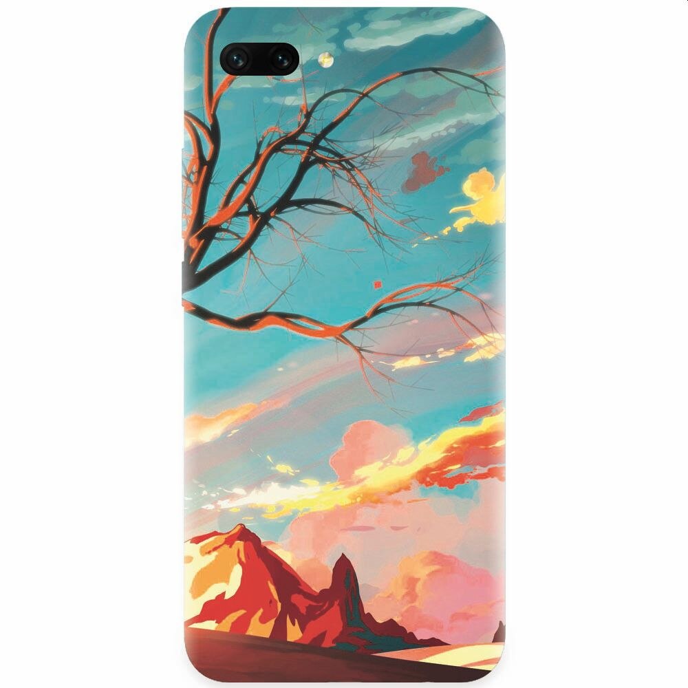 Husa silicon pentru Honor 10, Artistic Landscape
