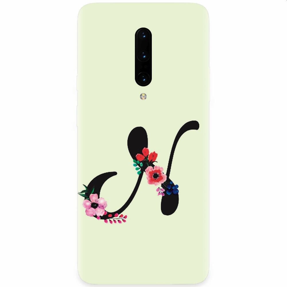 Husa silicon pentru OnePlus 7 Pro, Litera N