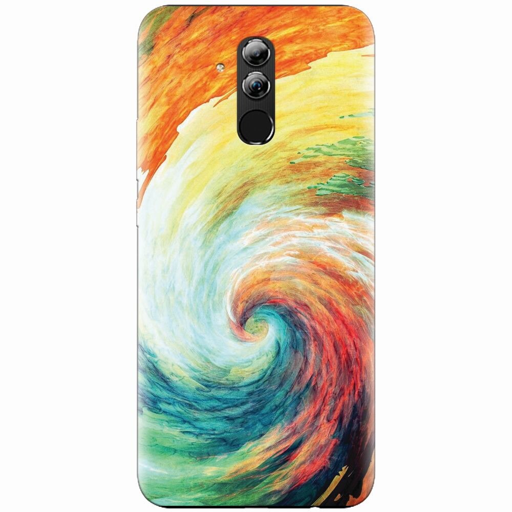 Husa silicon pentru Huawei Mate 20 Lite, Big Wave Painting