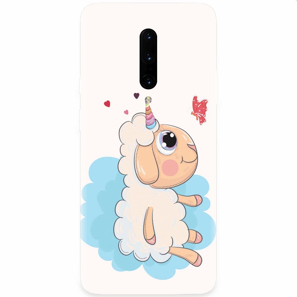 Husa silicon pentru OnePlus 7 Pro, Sheep Star