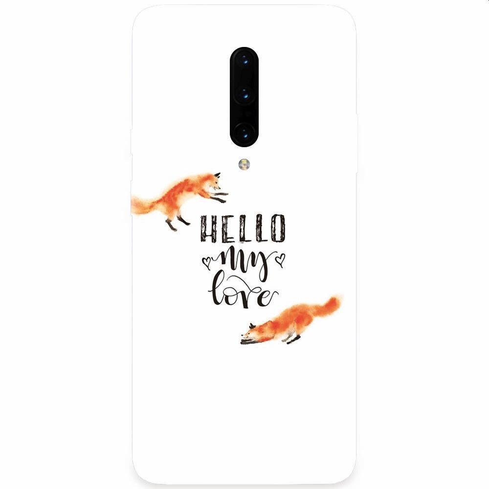 Husa silicon pentru OnePlus 7 Pro, Hello My Love
