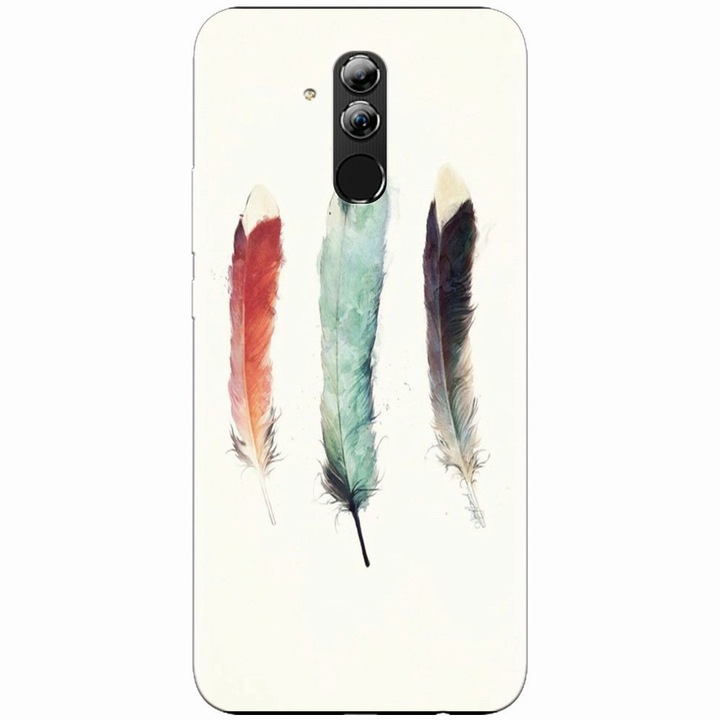 Силиконов кейс за Huawei Mate 20 Lite, Три пера